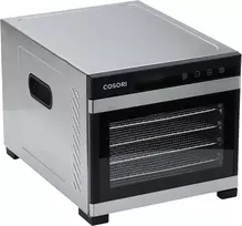 Cosori maisto džiovintuvas su 6 nerūdijančio plieno padėklais, 650 W, temperatūra 35–75 °C, CP267-FD