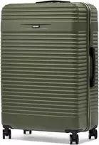 Kelioninis OCHNIK didelė lagaminas, kieta ABS danga, 97 l talpa, 4 ratukai, khaki, WALAB