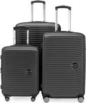 Kelioninis Hauptstadtkoffer kietų lagaminų rinkinys 3 vnt. ABS korpusas TSA spyna 55/68/77 cm HK-5400-GR
