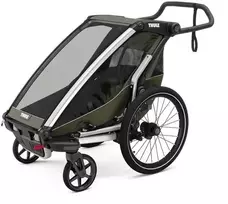 „Thule Chariot Lite“ viengubo dviračio priekaba, vintažinės žalios spalvos
