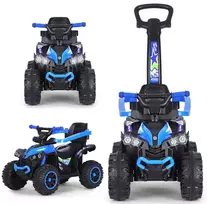 Milly Mally ride-on car Wild 3in1 mėlynas
