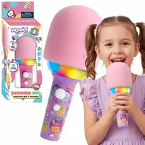 WOOPIE Wireless Karaoke Microphone with Speaker Rožinė