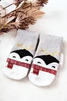 Auravia Kalėdinės kojinės Penguin Pilkas