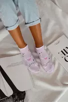 Milena Alyvinės kojinės su dalmantinais