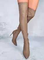 Auksta Kokybe Elegantiški ilgi batai virš kelių