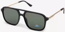 Boto Moteriški akiniai nuo saulės su UV filtru matinės juodos spalvos