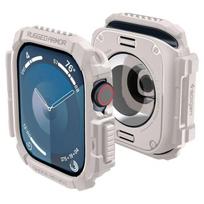Išmanusis laikrodis Apple Watch 10 dėklas - SPIGEN - Rugged Armor - Smėlio ruda - Optimalus apsaugos lygis - Išskirtinis dizainas