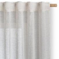 Restilo dalinai užtemdanti užuolaida Drimar, 140x270 cm, smėlio spalvos