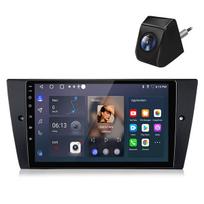 Android Multimedija 6gb+128gb Carplay Junsun bmw 3 serijos E90 E91 E92 E92 E93 gps navi wifi bluetooth 4g sim swc