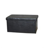 Pufas Domoletti XYF634B, juodas