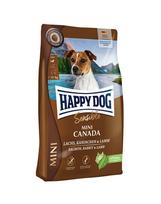 Happy Dog Sensible Mini Canada mažų veislių šunims su lašiša, triušiena ir ėriena, 4 kg