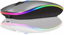 Belaidė Rgb Led pelė Bluetooth 2.4g Fa486