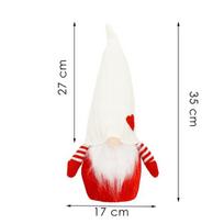 Šviečiantis Kalėdinis Nykštukas 33 cm Led Dekoracija Dovana