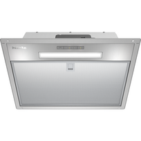 Miele 675 m³/val., plotis 53,2 cm, nerūdijančio plieno - Įmontuojamas gartraukis