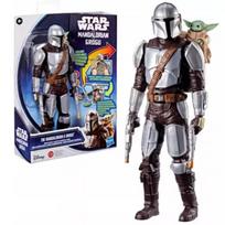 Hasbro: Star Wars interaktyvus angliškai kalbantis Mandalorietis ir Grogu žaislas - 30 cm