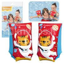 Vaikiški pripučiami plaukimo rankogaliai „Tigras astronautas“ Bestway