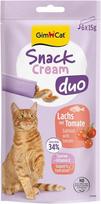 Skanėstas katėms Gimcat Snack Cream Duo, lašiša/, 0.015 kg, 6 vnt.
