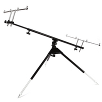 Meškerių stovas Saxcarp, 68 - 115 cm, juoda sp.
