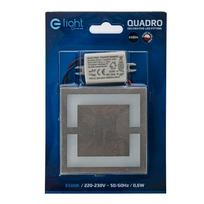Šviestuvas Eko-Light Quadro 0965, įleidžiamas į sieną