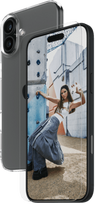 PanzerGlass SAFE. by 2-in-1 Protection Set TPU Case + Glass iPhone 16 Plus Transparent