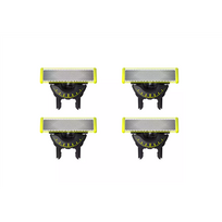 PHILIPS Razor blade QP440/50 / OneBlade 360 replacement blade, 4-pack, Black