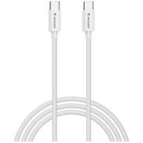 Verbatim USB-C Sync  AND  Charge Cable Essentials 3-in-1 100W White 32409