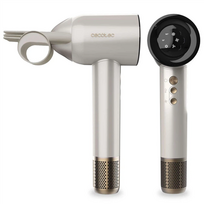 CECOTEC Hair dryer | DryGlam Waves Champagne | 1600 W | 3 temperature settings | Ionic function | Champagne | Diffuser nozzle