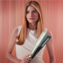 CECOTEC Hair Straightener | Air Lisse Champagne | Ceramic heating system | Ionic function | Temperature (max) 230 °C | Temperature (min) 100 °C | 3 temperature settings | 1600 W | Champagne