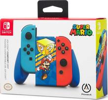 PowerA Joy-Con Grip Mystery Block Mario Blue