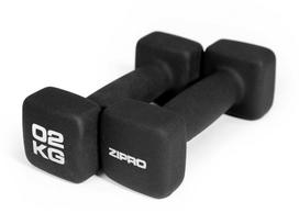 Zipro Neoprene dumbbell 2 x 2 kg