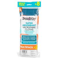 Beldray LA066374FEU7 SUPER ABSORBENT MICROFIBER CLOTHS