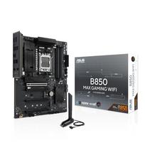 ASUS Mainboard||AMD B850|Socket AM5|ATX|RAM DDR5-SDRAM|4x Slots|Wi-Fi: Yes|Bluetooth: Yes|3x M.2 (M) slots|B850MAXGAMINGWIFI