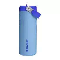 Stanley Thermos bottle with straw The IceFlow Bottle Flip Straw 2.0 0.47L light blue