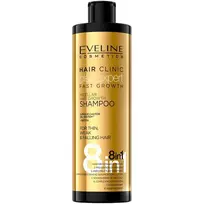 Eveline Cosmetics 8-in-1 Clinic Oleo Expert Hair Shampoo for Growth Stimulation, 400 ml