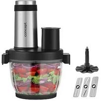 Concept RM3300 Vegetable chopper, Black RM3300