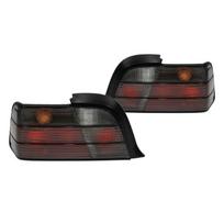 Galiniai Žibintai, komplektas skirtas BMW E36 coupe / convertible (90-99), tamsinti