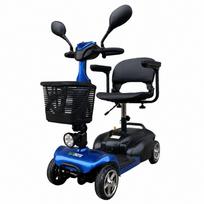 Elektrinis skuteris EKOMOTO X01, sulankstomas, mėlynas, 12 Ah ličio baterija