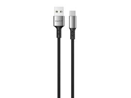 Įkrovimo laidas HAVIT 671, USB A - Type C, 1m, sustiprintas