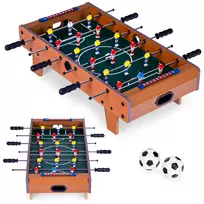 Mini table football 70x35 cm wooden table football ECOTOYS