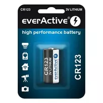 Baterija - everActive CR123 ličio baterija 1vnt
