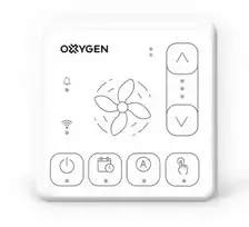 Rekuperatoriaus valdiklis Oxygen Easy su WiFi ir Bluetooth, baltas, P000004