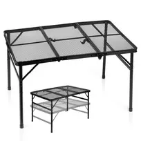 Turistinis sulankstomas stalas 90x60 cm
