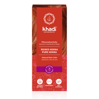 Augaliniai plaukų dažai oranžinė-sodriai raudona Pure Henna, Khadi, 100g