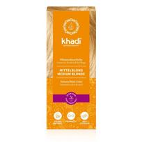 Augaliniai šviesių bei žilų plaukų dažai Sunrise, Khadi, 100g