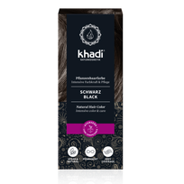 Augaliniai juodi plaukų dažai Black, Khadi Naturprodukte, 100g