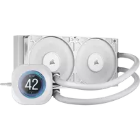 CORSAIR NAUTILUS 240 RS LCD AIO Aušintuvas | White