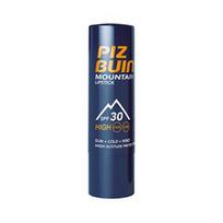 Piz Buin Lip Balm SPF 30 (Mountain Lipstick) 4.9 g Lūpų apsauga 49ml savaiminio įdegio kremas veidui Unisex