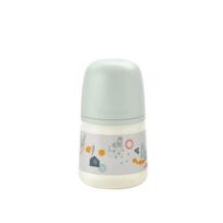 SUAVINEX ANTI-COLIC BUTELIUKAS SX PRO SU LĖTOS SROVĖS (S) FIZIOLOGINIU ŽINDUKU, 150 ML, NUO 0 MĖN., WALK GREEN