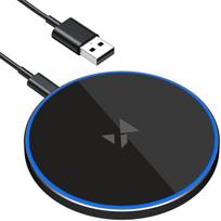 Wozinsky indukcinis įkroviklis WLI-01Y 15W Qi su USB-C laidu - juodas