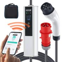 EV įkroviklis (2 tipo, 32A, CEE 32, 7,5m, 230V/400V, 22 kW)